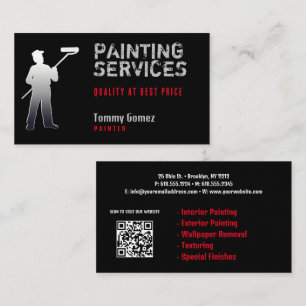 Painting Services Professional Business Card