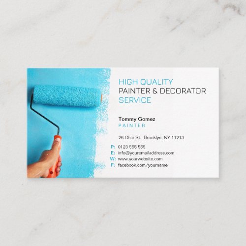 Painting Services  Professional Business Card