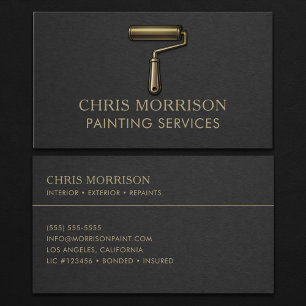 Painting Services Professional Business Card