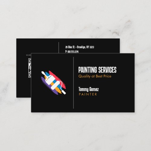 Painting Services  Professional Business Card