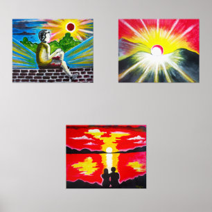 Painting set of 3