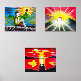 Painting set of 3
