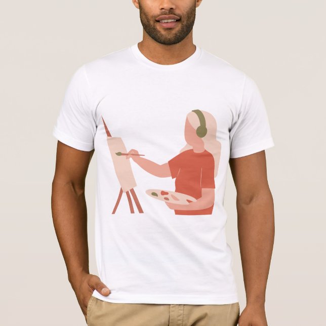 Painting t-shirt  (Front)