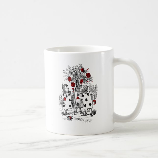 Painting the Roses Red Coffee Mug (Right)