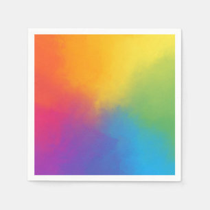 Painting Tie Dye Arts and Crafts Colorful Party Napkins