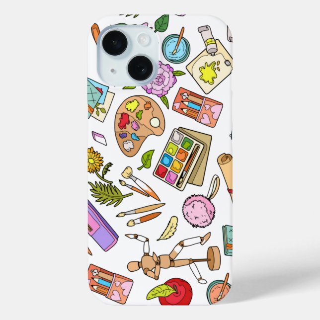 Painting Tools Printings Case-Mate iPhone Case (Back)