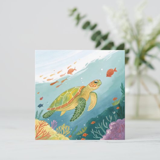 Painting Turtle (Standing Front)