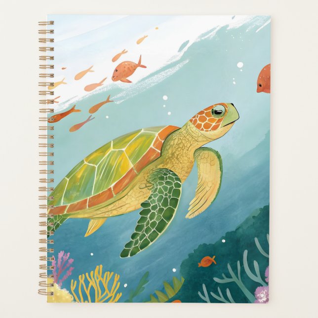 Painting Turtle Planner (Front)