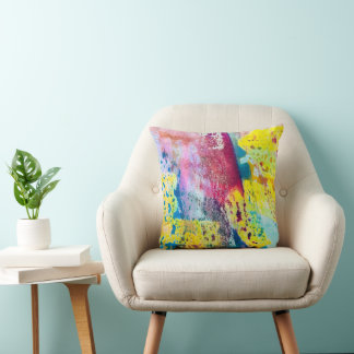 Painting/ Watercolor/ Modern/ Aesthetic/ Style Throw Pillow