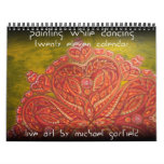 Painting While Dancing 2011 Calendar at Zazzle