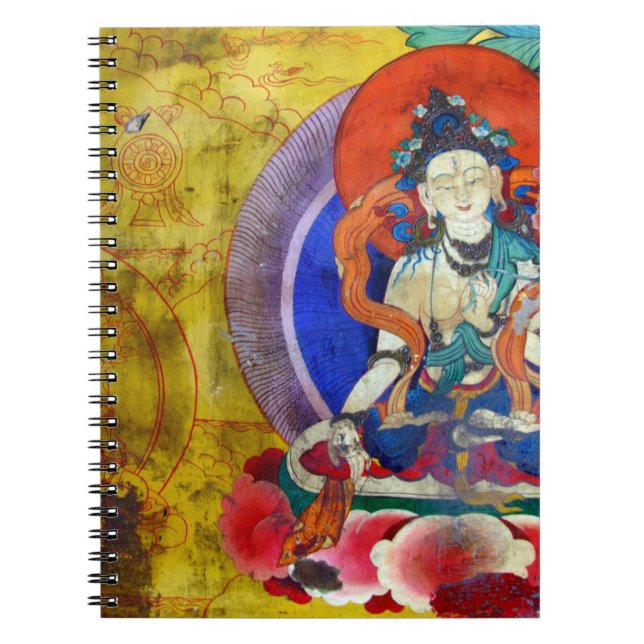 Painting with Buddha Notebook (Front)