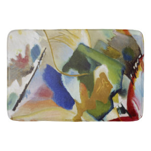 Painting with Green Center - Wassily Kandinsky Bath Mat