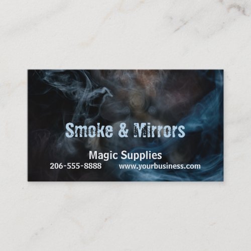 Painting with Smoke Business Card