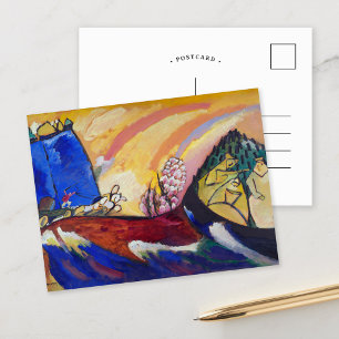Painting with Troika Kandinsky Postcard
