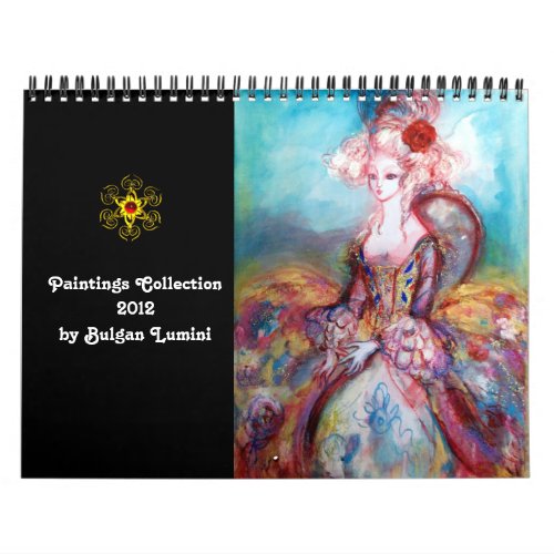 Paintings Collection by Bulgan Lumini _  2012 Calendar