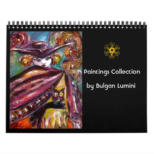 Paintings Collection by Bulgan Lumini _  2016 Calendar
