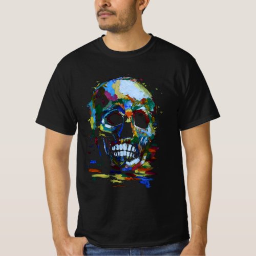   Paintings Color skull II Page 1752 Art T_Shirt
