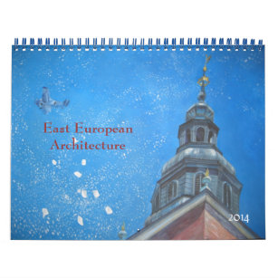 Paintings European Architecture Calendar