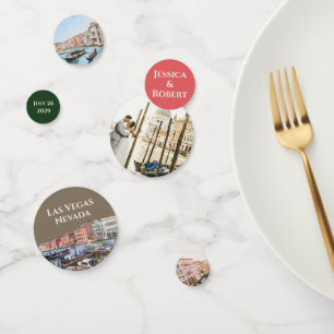 Paintings of Grand Canal, Venice, Italy Wedding Confetti