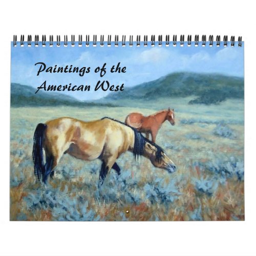 Paintings of the American West Calendar