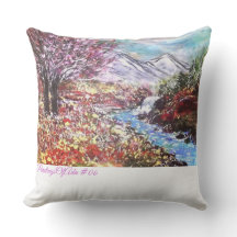 PaintingsOfAda #06 - Artist - Unknown Throw Pillow