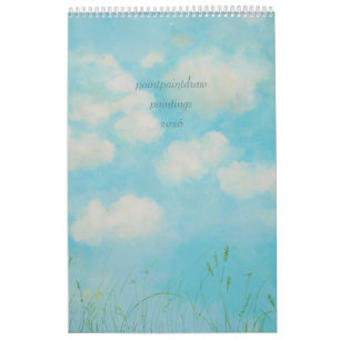 paintpaintdraw paintings 2026 calendar