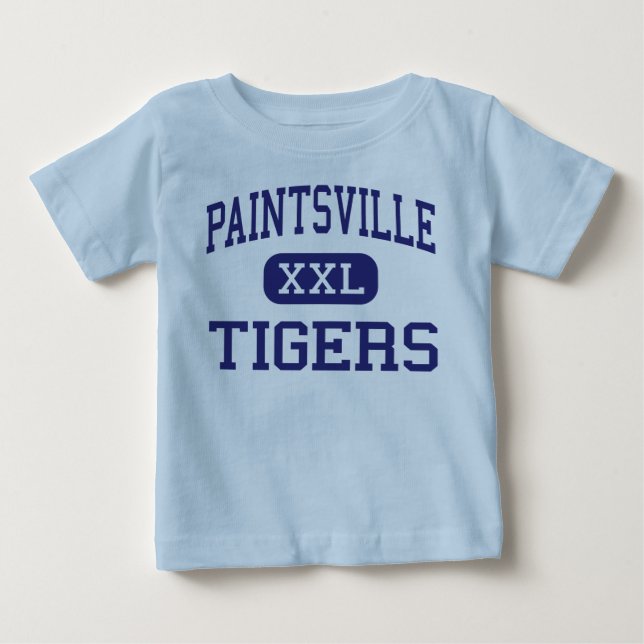Paintsville - Tigers - High - Paintsville Kentucky Baby T-Shirt (Front)
