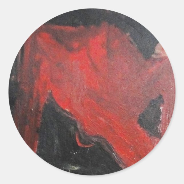 PAINTUS INTERUPTIS CLASSIC ROUND STICKER (Front)