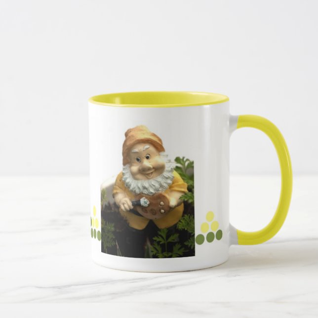 Painty the Garden Gnome Mug (Right)