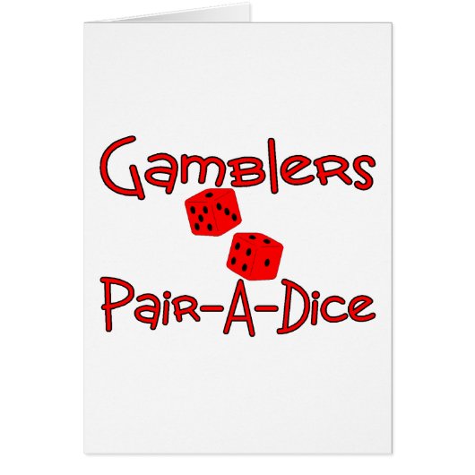 Pair-A-Dice Cards (Front)