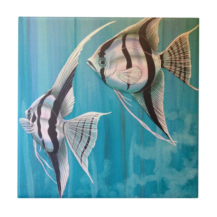 angelfish painting