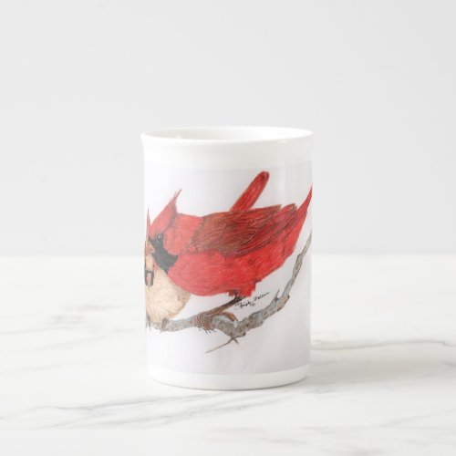 Pair of Cardinals coffee mug