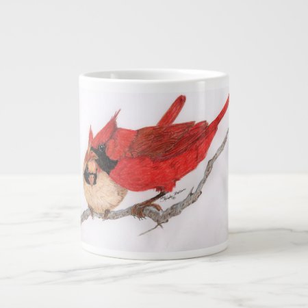 Pair Of Cardinals Mug