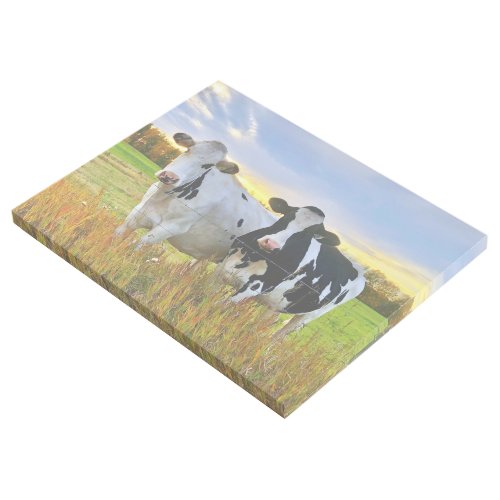 Pair of Cows in the Pasture Gallery Wrap