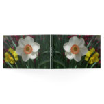 Pair of Daffodils Pink and Yellow Spring Flowers Guest Book