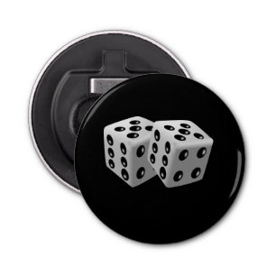 Pair of Dice Bottle Opener