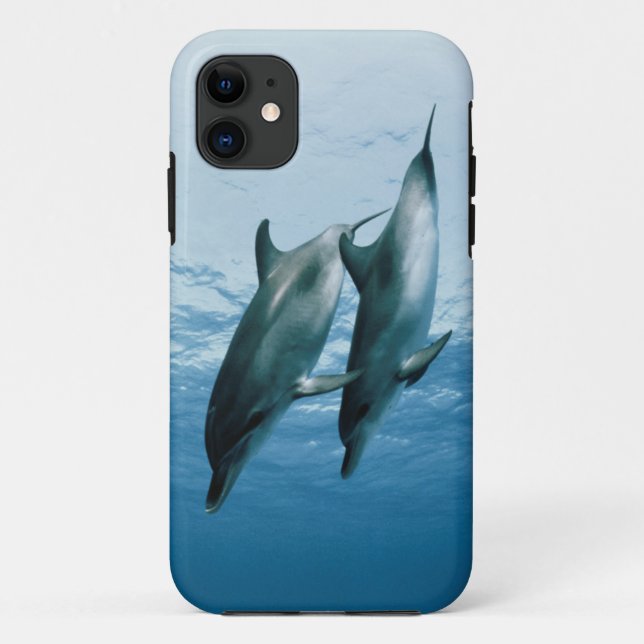 Pair of Dolphins Case-Mate iPhone Case (Back)