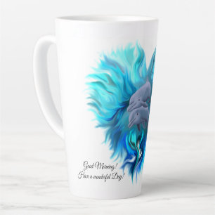 Pair of Dolphins Latte Mug