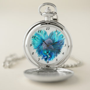 Pair of Dolphins Pocket Watch