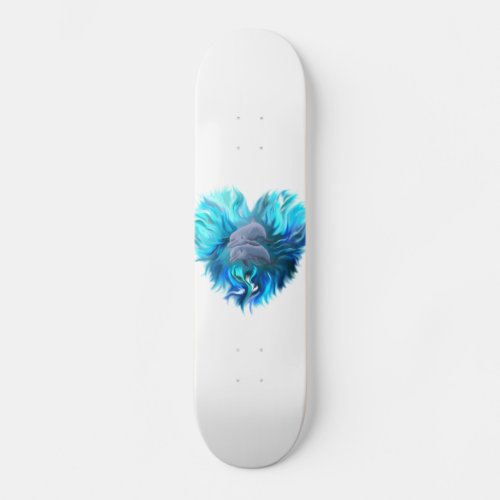 Pair of Dolphins Skateboard