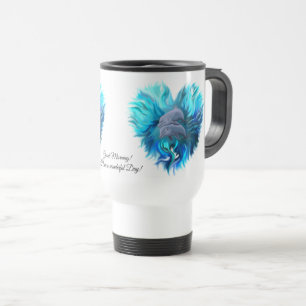 Pair of Dolphins Travel Mug