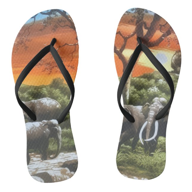 Pair of Flip Flops (Footbed)
