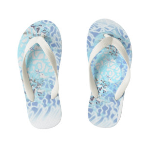 Pair of Flip Flops Abstract Art wind