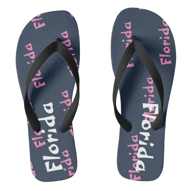 Pair of Flip Flops, Florida Flip Flops (Footbed)