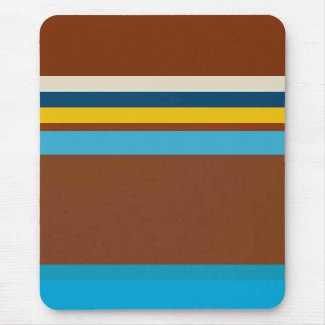 Pair of Flip Flops Mouse Pad (Front)