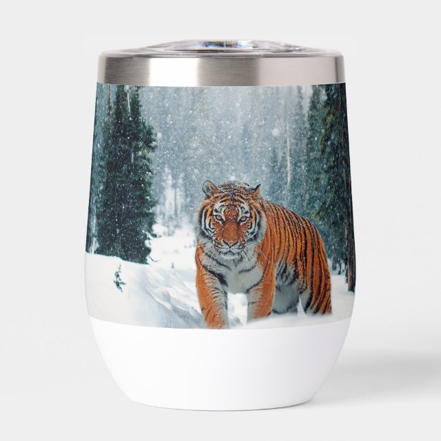 Pair of Flip Flops Thermal Wine Tumbler (Front)