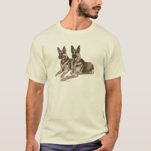 Pair of German Shepherd Dogs T-Shirt