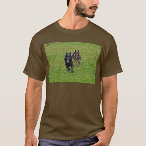 Pair of German Shepherds T_Shirt