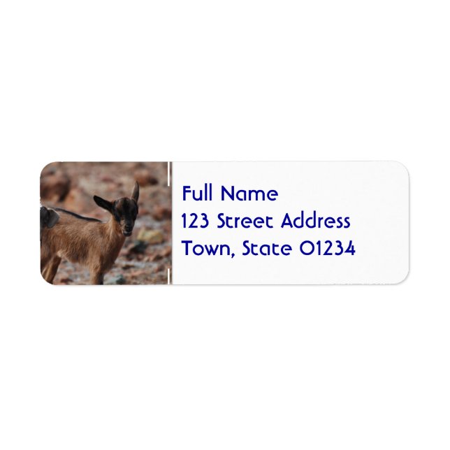 Pair of Goats Label (Front)