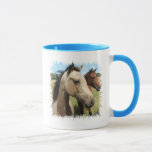 Pair of Horses Coffee Mug
